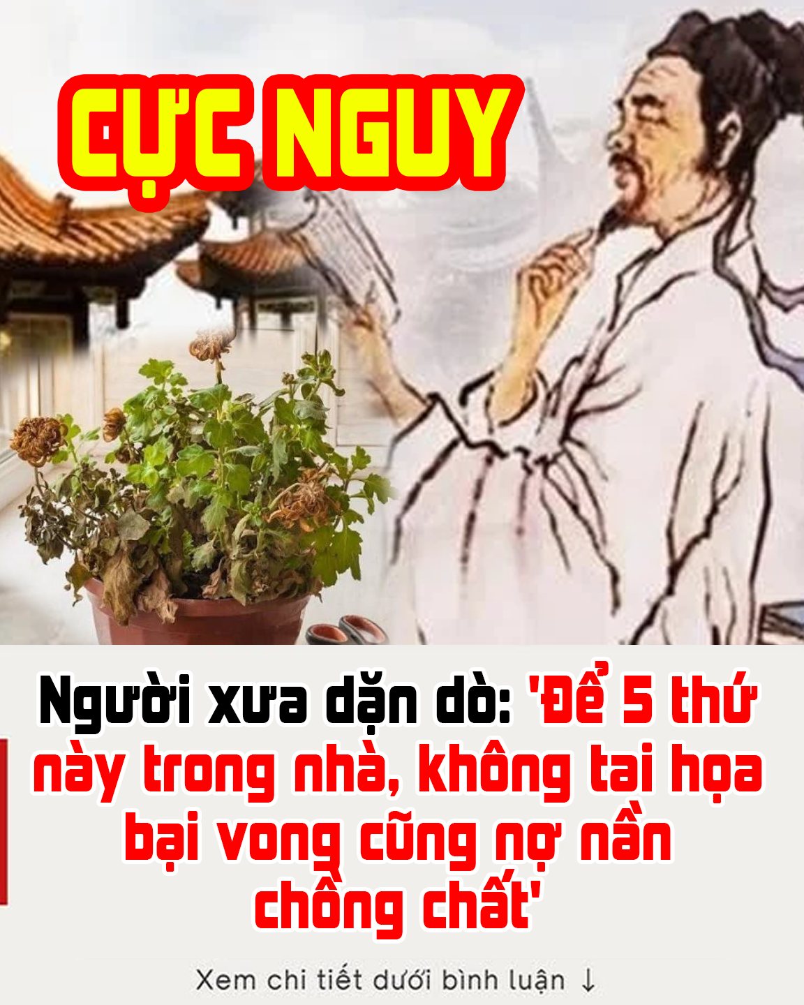 Người xưa dặn dò: ‘Để 5 thứ này trong nhà, không tai họa bại vong cũng nợ nần chồng chất’