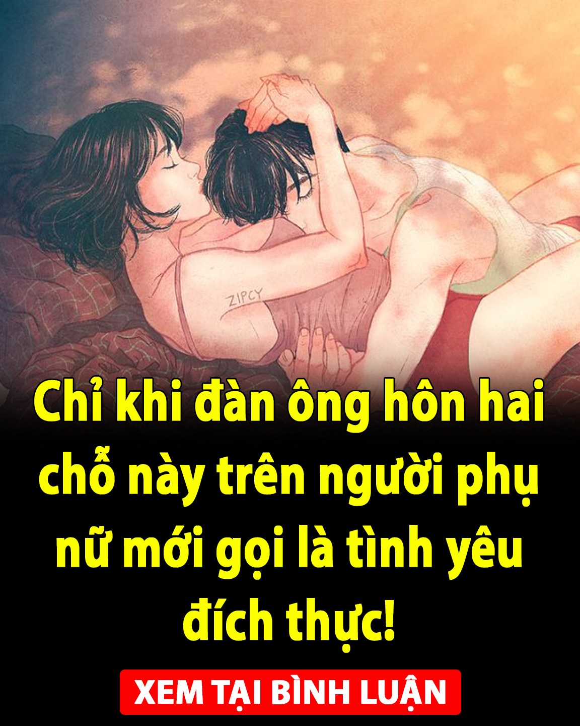 Chỉ khi đàn ông hôn hai chỗ này trên người phụ nữ mới gọi là tình yêu đích thực!